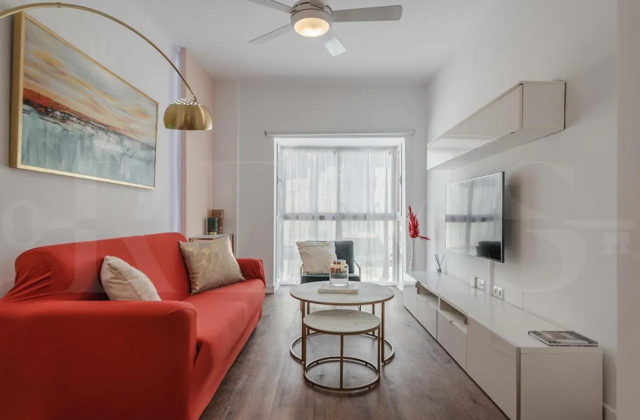 Designed Minimalist Apartment - Malaga Center By Rems